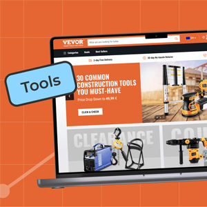 Up to 60% Off Durable Equipment and Tools – Shop Now at VEVOR.fr - Vevor.Fr Discounts & Coupon Codes Image