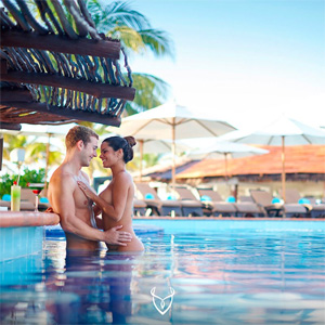 Desire Riviera Maya Resort in Puerto Morelos, Mexico, offers an all-inclusive couples-only experience where you can book now to indulge in luxury and fun! Image